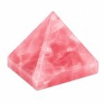 Rose Quartz Pyramid – GTI Certified crystal pyramid by Pure Gems World