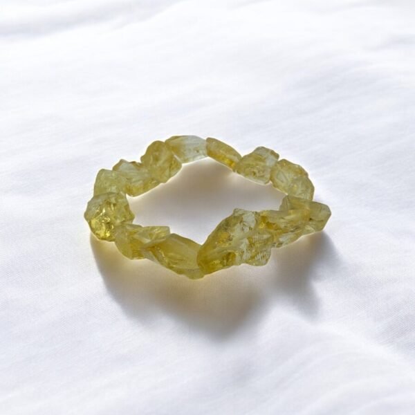 Raw Citrine Bracelet