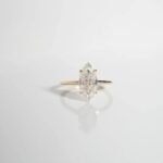 IGI Certified Marquise Cut Lab Grown Diamond Ring