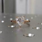 IGI Certified Heart Cut Lab Grown Diamond Ring