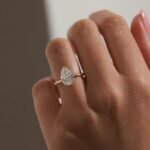 IGI Certified Pear Cut Lab Grown Diamond Ring