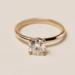 IGI Certified Round Cut Lab Grown Diamond Ring