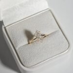 IGI Certified Marquise Cut Lab Grown Diamond Ring