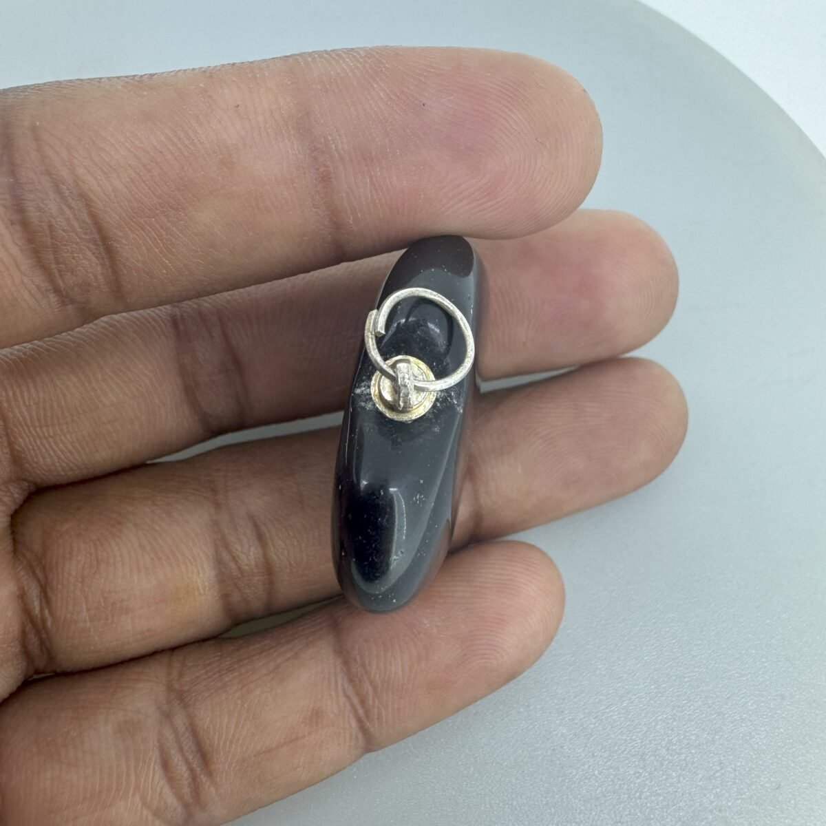 Black Obisidian Pendant (Heart Pendant)