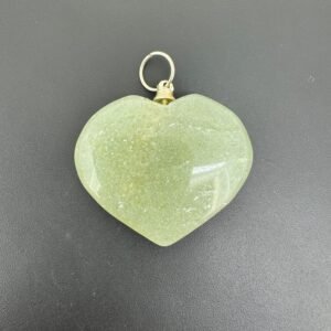 Green Aventurine Pendant (Heart Pendant)