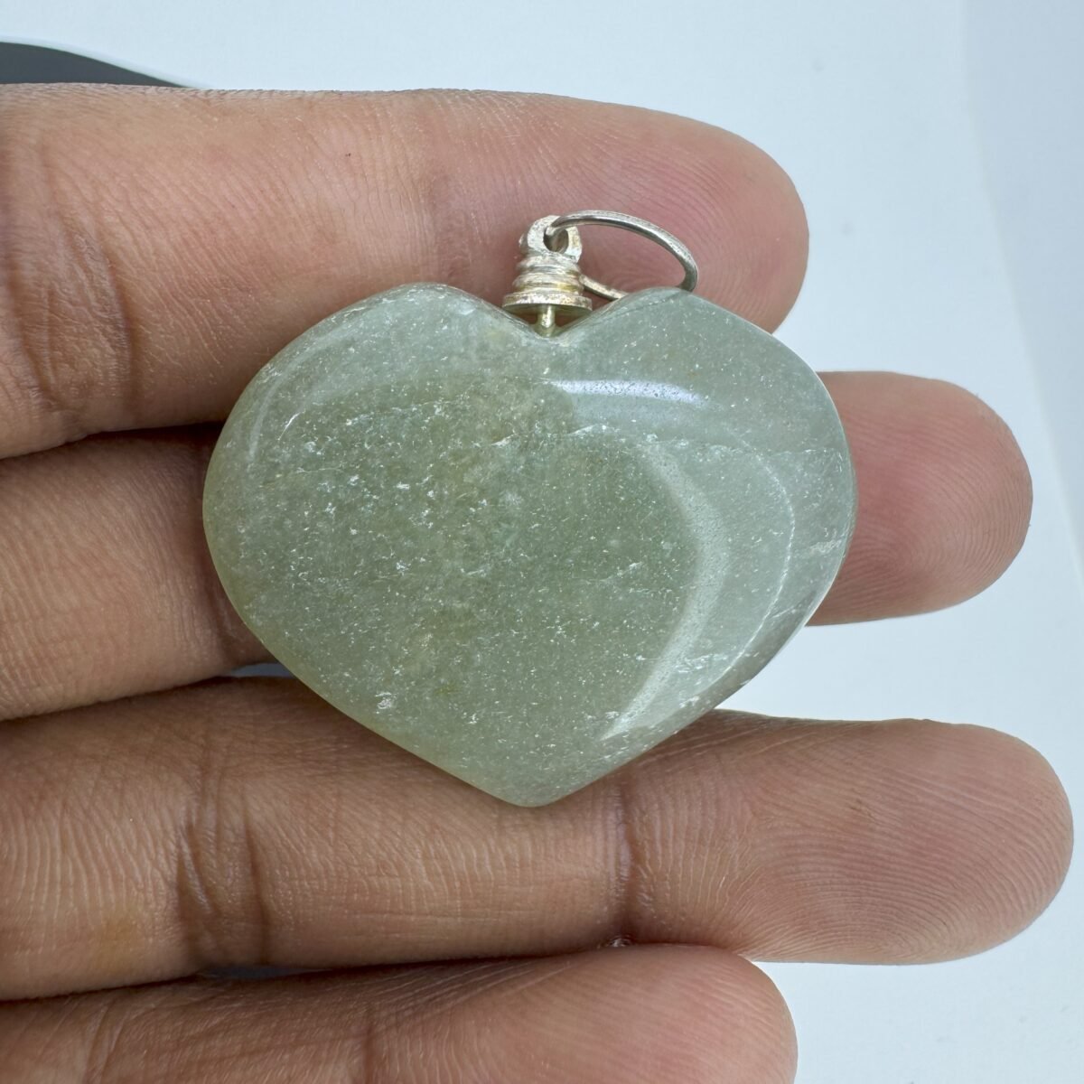 Green Aventurine Pendant (Heart Pendant)