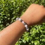 Emotional Healing Bracelet Combination- Rose Quartz & Larvikite