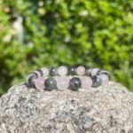 Emotional Healing Bracelet Combination- Rose Quartz & Larvikite