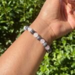 Emotional Healing Bracelet Combination- Rose Quartz & Larvikite