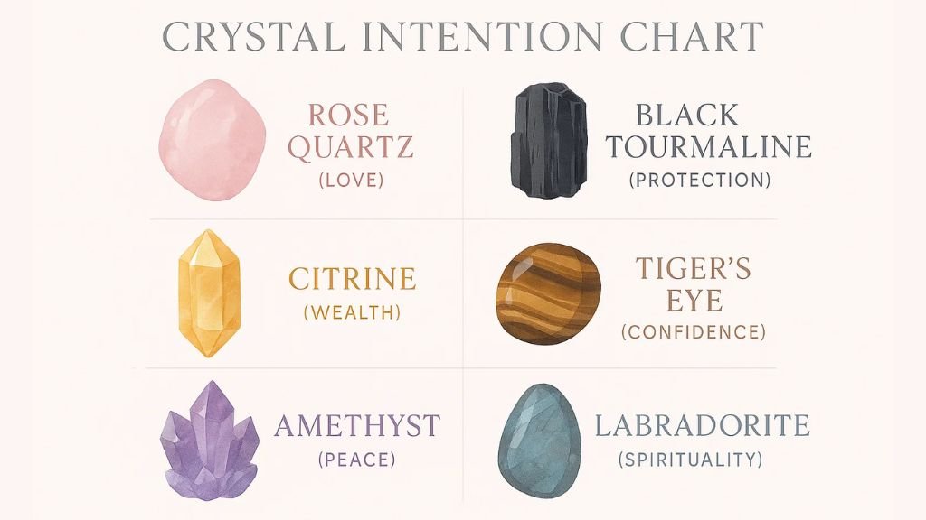 healing crystal bracelet