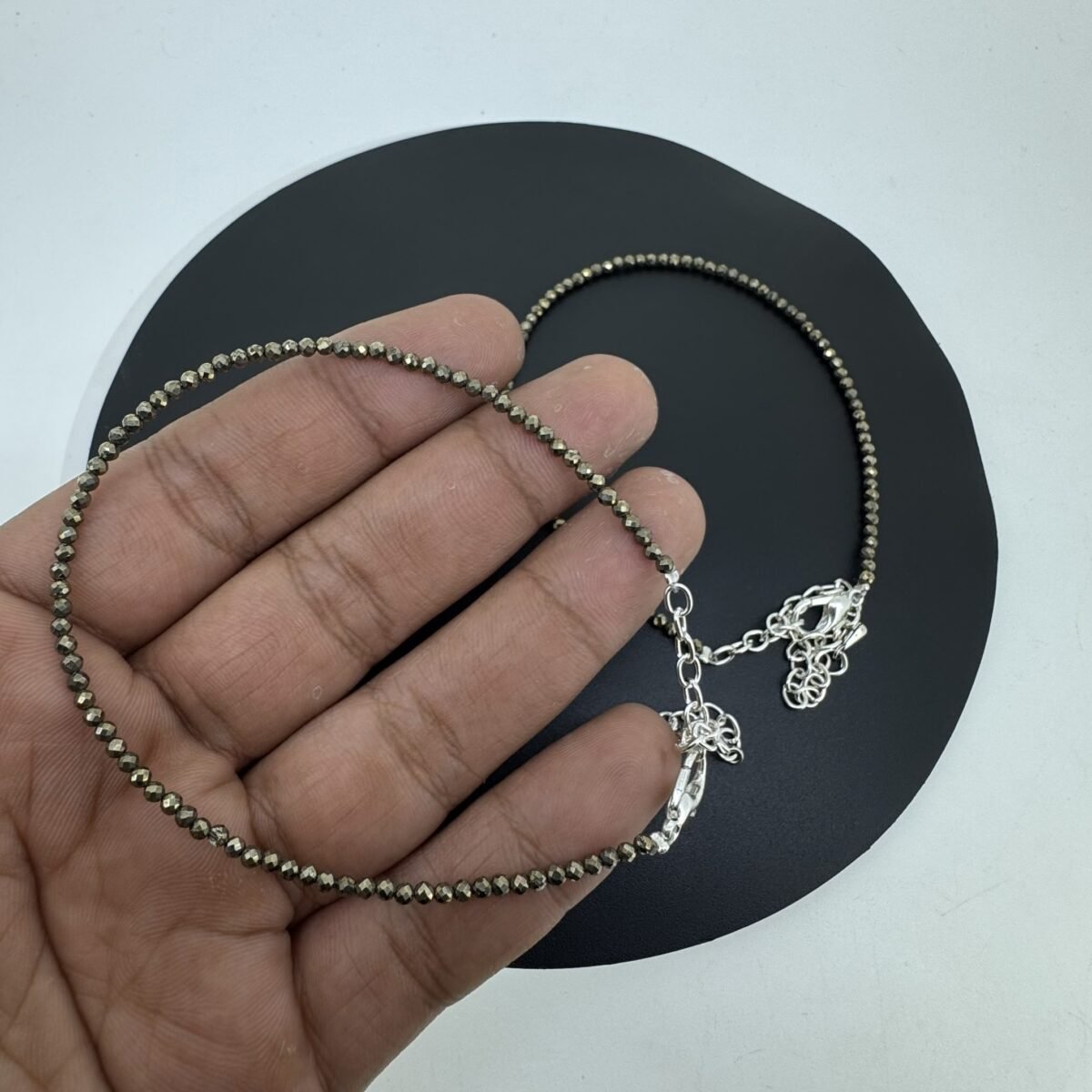 Pyrite Anklet