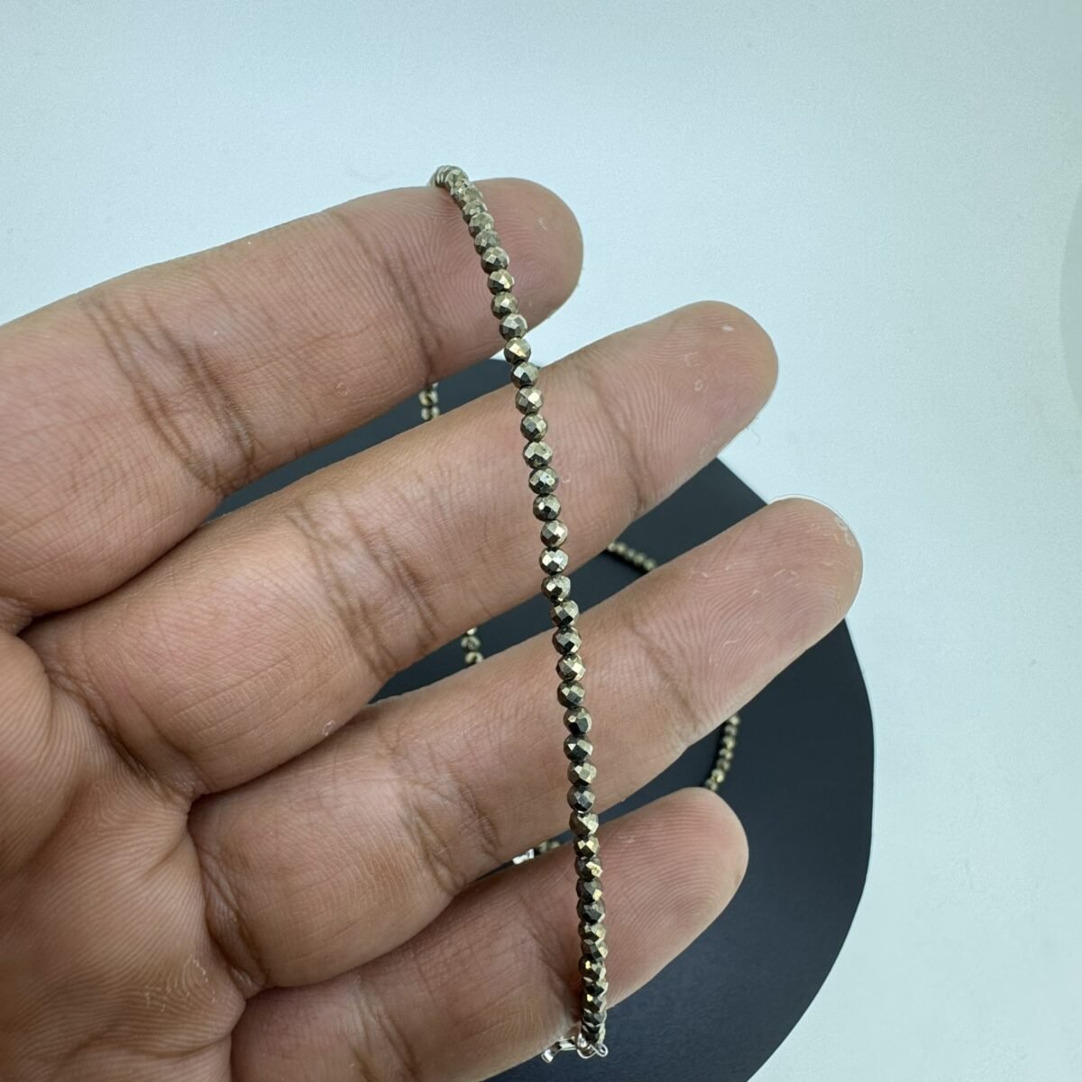 Pyrite Anklet
