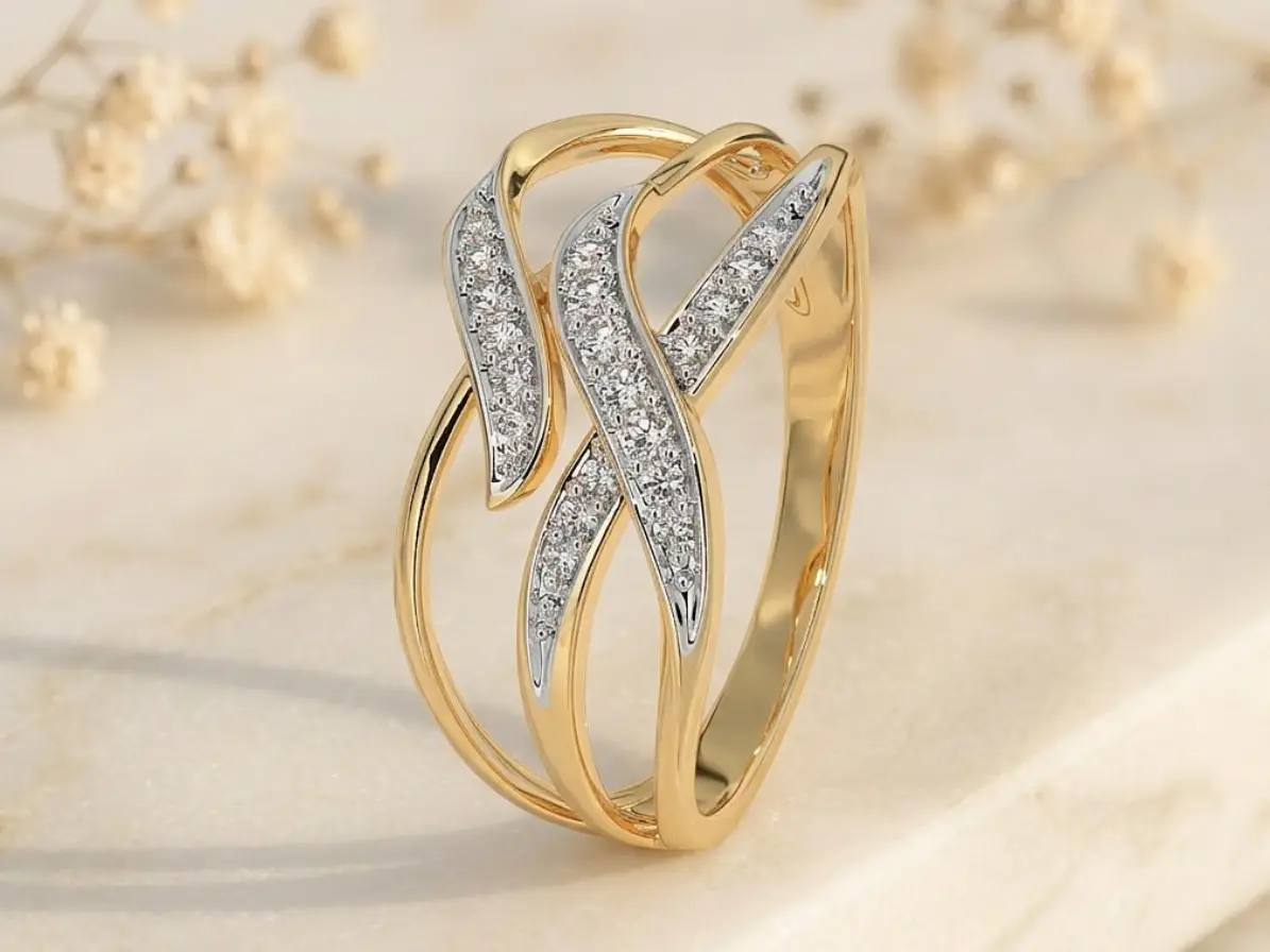 Elegant Leah CVD Diamond Ring – Luxury Lab Grown Diamond Gold Ring for Women Elegant Leah CVD Diamond Ring – Luxury Lab Grown Diamond Gold Ring for Women