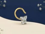 Flutter Luxe Diamond Nose Ring | CVD Diamond Jwellery - Image 3