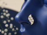 Luna Petal Diamond Nose Pin | Premium Diamond Jwellery - Image 3