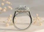 Regal Halo Radiance Ring | Lab Grown Diamond - Image 2
