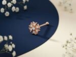 Starburst Diamond Nose Pin | Elegant Design Diamond - Image 2