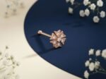 Starburst Diamond Nose Pin | Elegant Design Diamond - Image 3