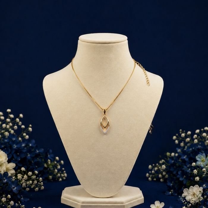 Moonlit Grace Lab Grown Diamond Pendant for Women Moonlit Grace Lab Grown Diamond Pendant with elegant celestial-inspired diamond design