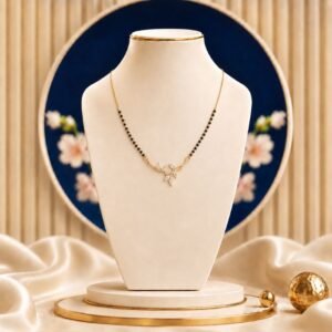 Astra Glow Lab Grown Diamond Mangalsutra with radiant modern diamond design