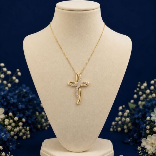 Front view of dragonfly lab grown diamond pendant with elegant sparkle