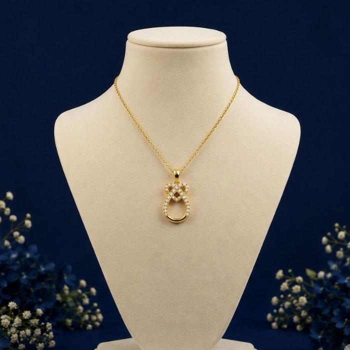 Infinity Drop Lab Grown Diamond Pendant for Women Infinity Drop Lab Grown Diamond Pendant with elegant teardrop diamond design