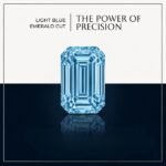 Loose Blue Emerald Cut Lab-Grown Diamond
