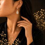 Lumiere Drop Lab Grown Diamond Earrings - Image 3