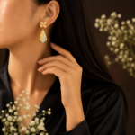 Duchess Drop Lab Grown Diamond Earrings - Image 3