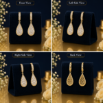 Lumiere Drop Lab Grown Diamond Earrings - Image 2