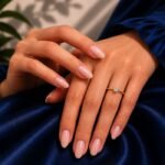 Emerald Cut Solitaire Yellow Gold Ring - Image 3