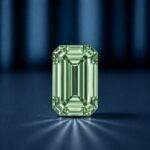 Premium Loose Green Emerald Cut Lab Grown Diamond - Image 2