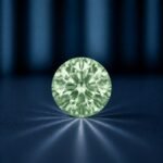 Loose Green Round Cut Lab Grown Diamond - Image 2