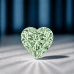 Loose Green Heart Cut Lab Grown Diamond - Image 2