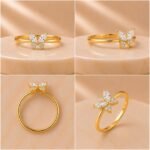 Marquise Butterfly Shape Diamond Ring - Image 2