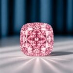 Pink Cushion Cut Loose Lab Grown Diamond - Image 2