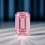 Pink Emerald Cut Loose Lab Grown Diamond - Image 2