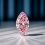 Pink Marquise Cut Loose Lab Grown Diamond - Image 2
