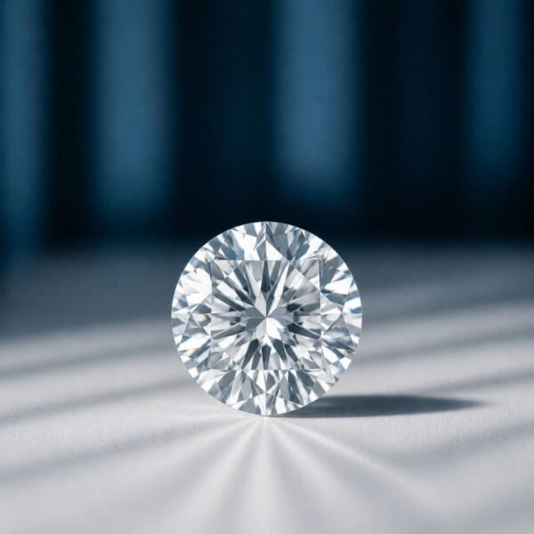 Explore our premium loose round cut lab diamond. Ideal for custom rings, this ethical stone provides a classic circular shape and incredible brilliance.