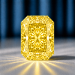 Loose Yellow Radiant Cut Lab Grown Diamond - Image 2