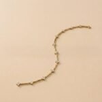 Floral Lab Diamond Link Bracelet: A Symphony of Nature and Light - Image 2