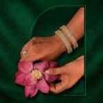 Dual Channel Lab Grown Diamond Bangle – Premium Certified Diamond Bangle for Women - Image 2