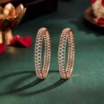 Aurora Trellis Lab Grown Diamond Bangle luxury bracelet with sparkling diamonds elegant women jewelry