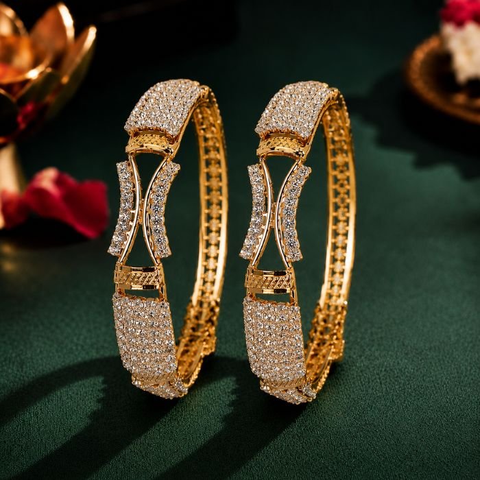 Architectural Nexus Lab Grown Diamond Bangle | Certified Diamond Jewelry Architectural Nexus Lab Grown Diamond Bangle featuring certified sparkling lab grown diamonds in a contemporary geometric design.