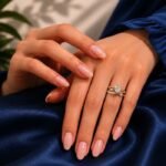 Whispering Vine Lab Grown Diamond Ring Stack – Elegant Nature-Inspired Stackable Diamond Ring Set for Women - Image 2