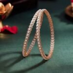 Lumina Bezel Lab Grown Diamond Bangle for Women with Elegant Bezel Set Lab Grown Diamonds