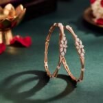 Vienna Floret Lab Grown Diamond Bangle for Women with Elegant Floral Lab Grown Diamond Design