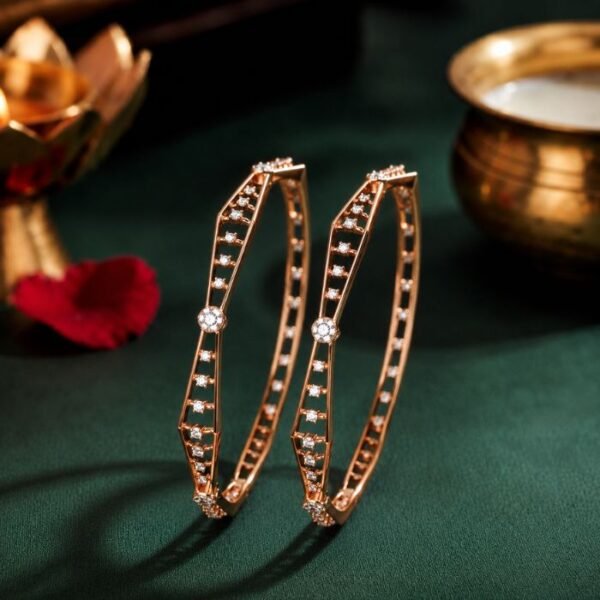 Apex Lab Grown Diamond Bangle featuring premium CVD diamonds for women