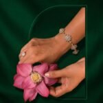 Meadow Cluster Lab Grown Diamond Bangle | Elegant CVD Diamond Bangle for Women - Image 2