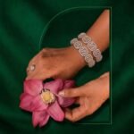 Omnia Oval Lab Grown Diamond Bangle | Luxury CVD Diamond Bangle for Women - Image 2